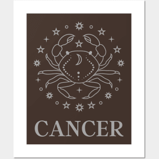 CANCER Posters and Art